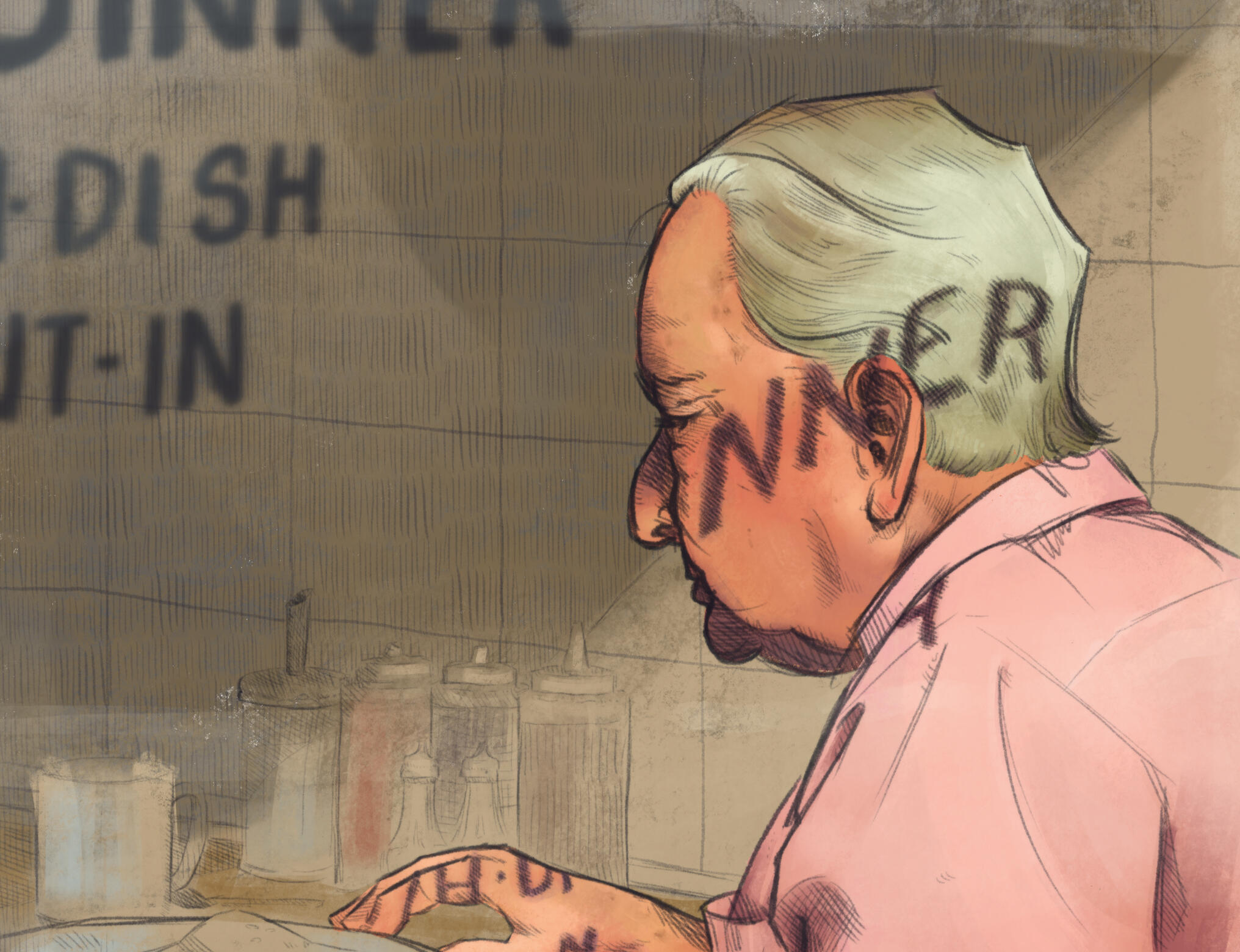 Patron Color Study (reference photo by Stephen Leslie)