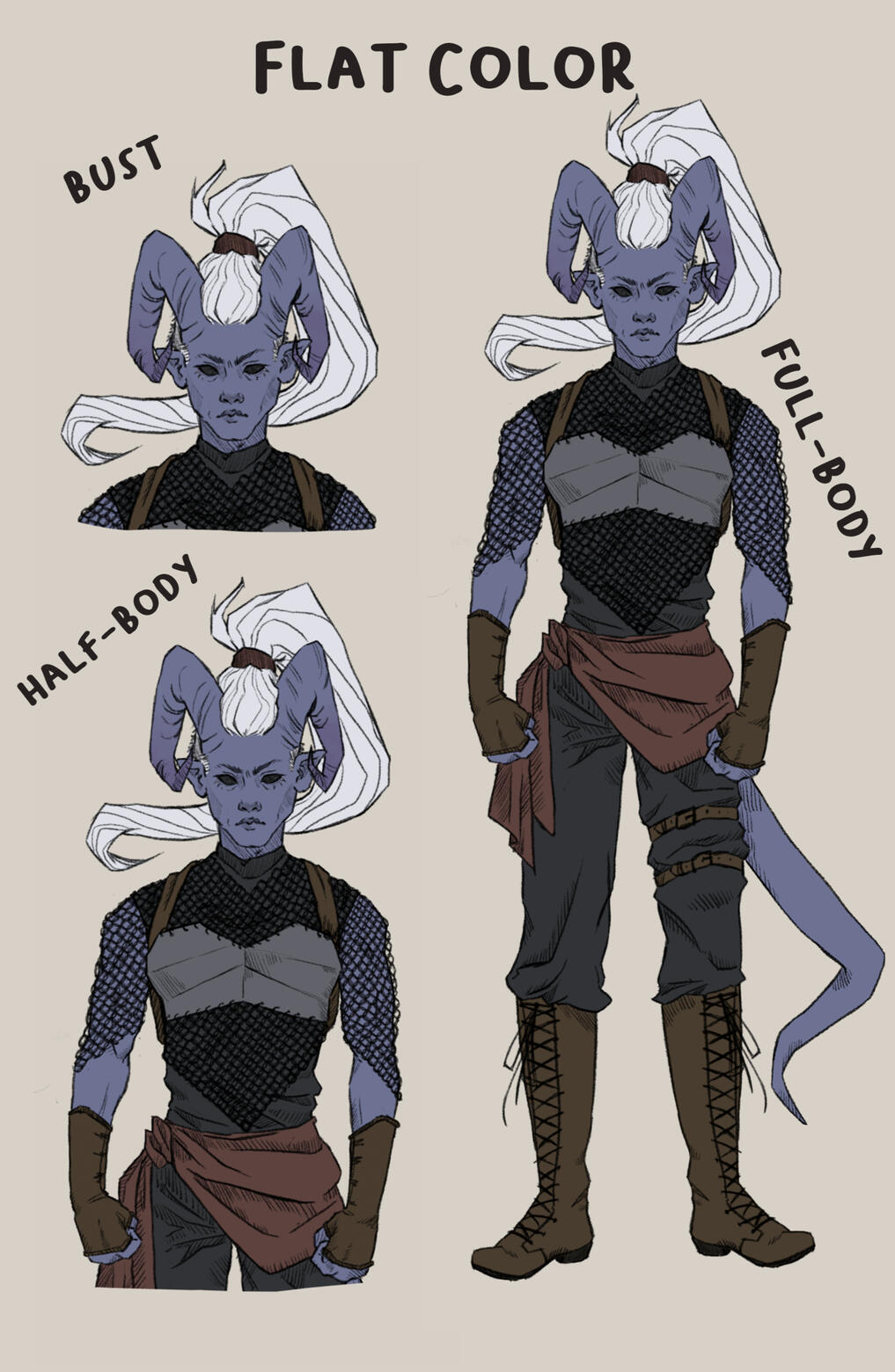 Bust; $24 Half-Body; $28 Full-Body; $36